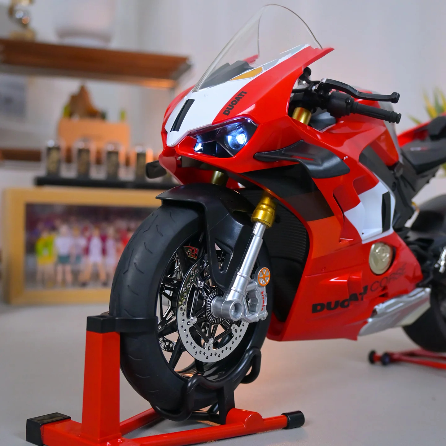 Alloy 1/6 Ducati Panigale V4R Model