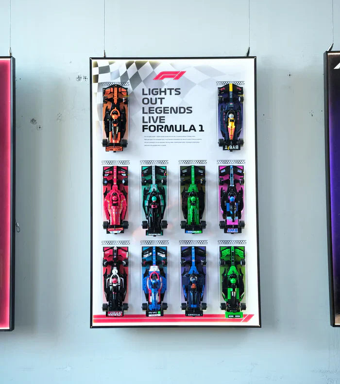 🏎️ Car Display Frame for LEGO® Speed Champions F1 Series 🖼️✨