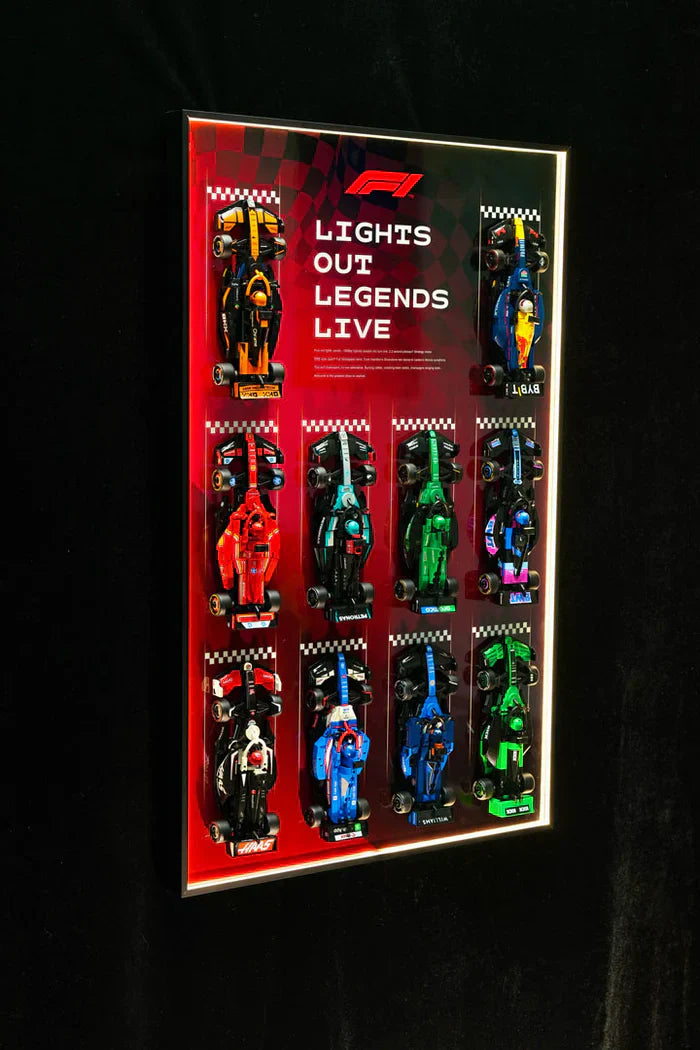 🏎️ Car Display Frame for LEGO® Speed Champions F1 Series 🖼️✨