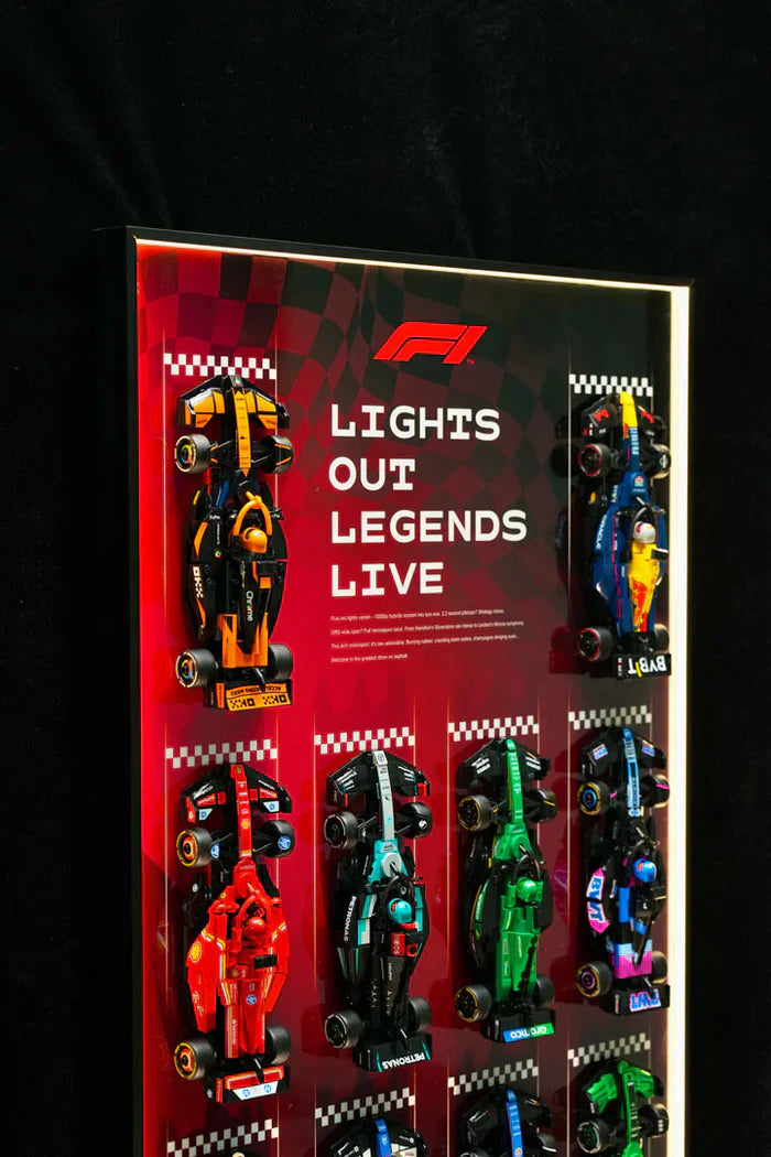 🏎️ Car Display Frame for LEGO® Speed Champions F1 Series 🖼️✨