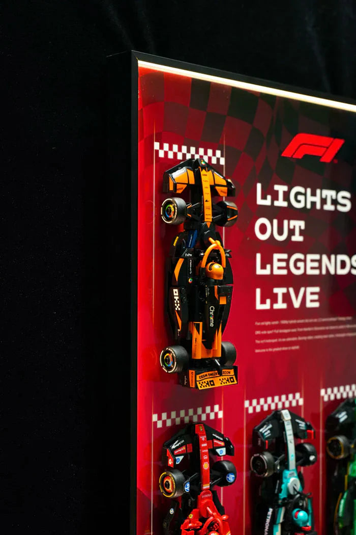 🏎️ Car Display Frame for LEGO® Speed Champions F1 Series 🖼️✨