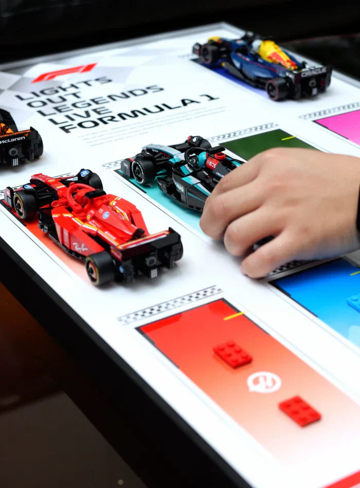 🏎️ Car Display Frame for LEGO® Speed Champions F1 Series 🖼️✨