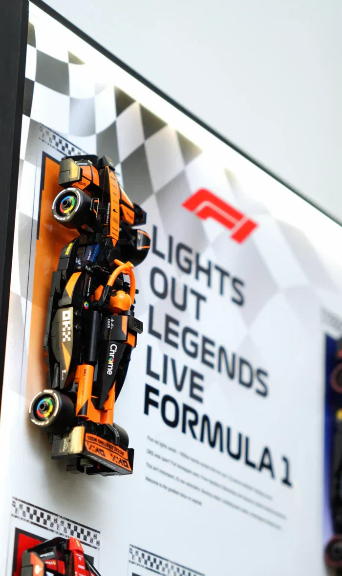 🏎️ Car Display Frame for LEGO® Speed Champions F1 Series 🖼️✨