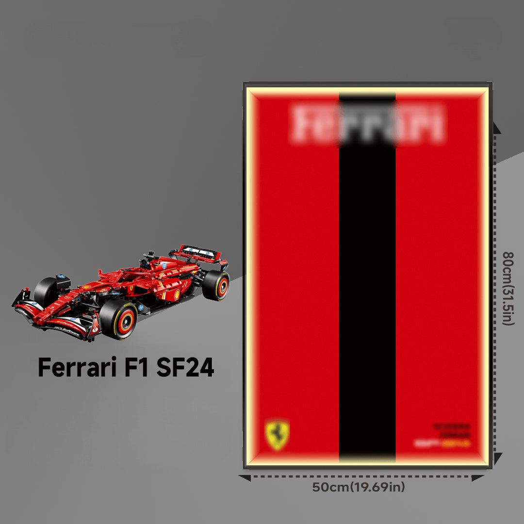 Formula 1 Racing Car Display Model with Custom Stand - Perfect for Collectors and Enthusiasts