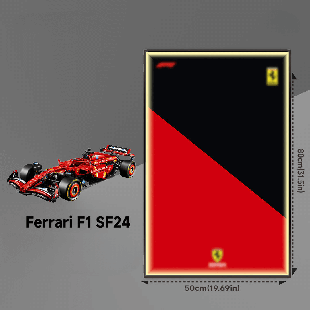 Formula 1 Racing Car Display Model with Custom Stand - Perfect for Collectors and Enthusiasts