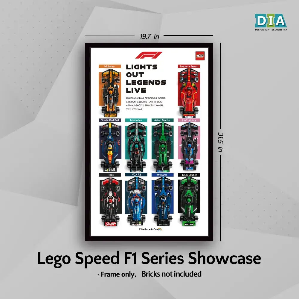 LEGO™ Frame for Speed Champions F1 series 2025