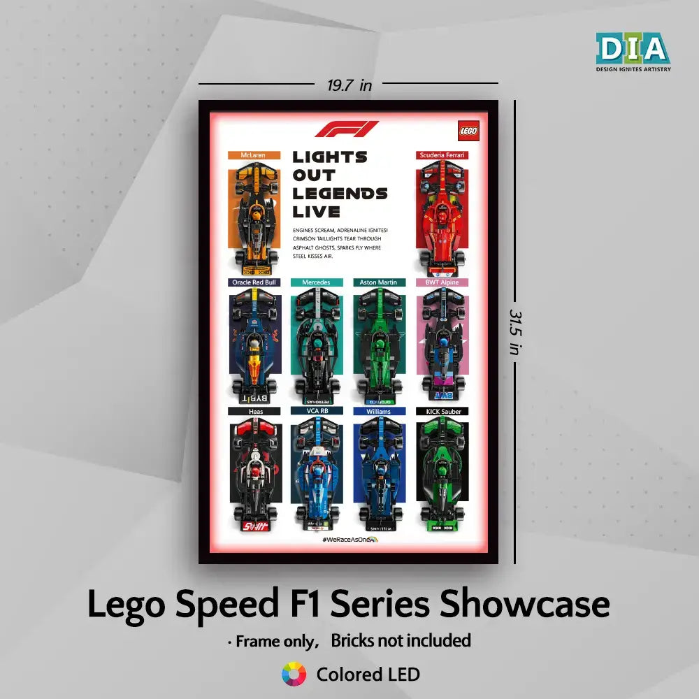 LEGO™ Frame for Speed Champions F1 series 2025