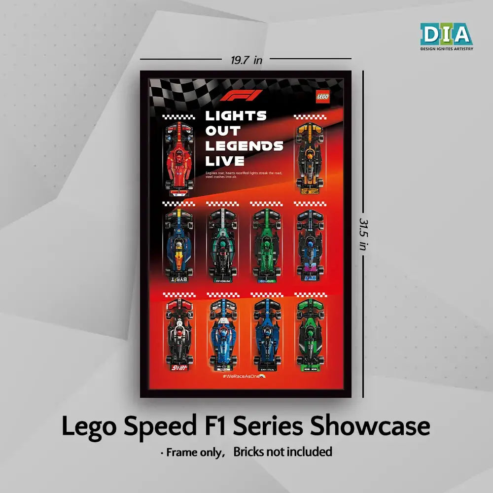 LEGO™ Frame for Speed Champions F1 series 2025