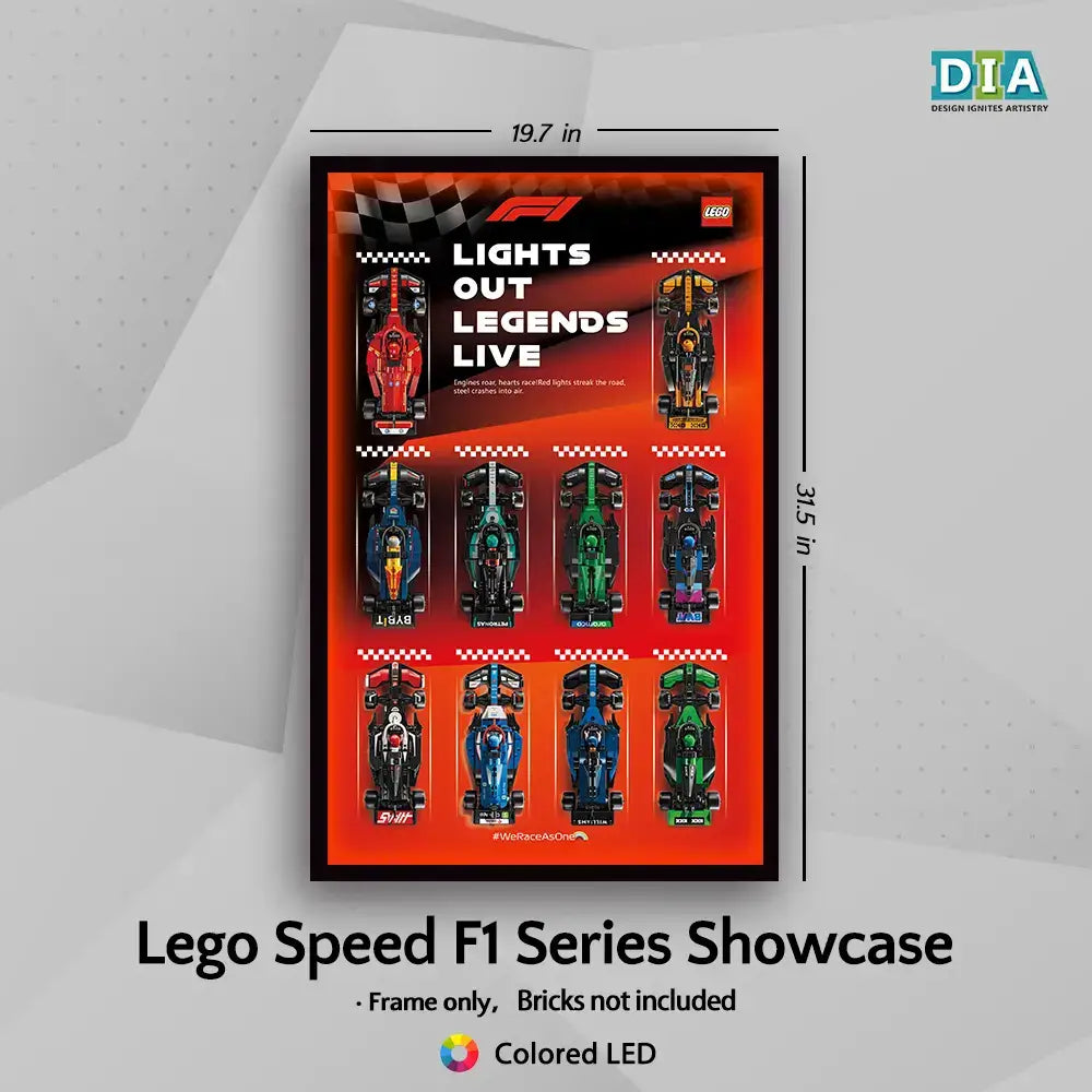 LEGO™ Frame for Speed Champions F1 series 2025