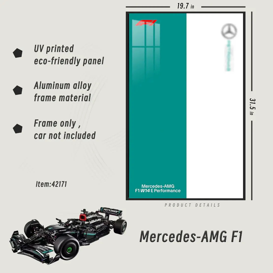LEGO™ Frame for Mercedes-AMG F1 W14 E Performance(42171)
