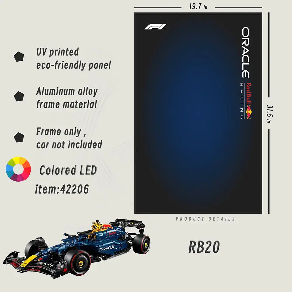 LEGO™ Frame for Oracle Red Bull Racing RB20 F1 Car(42206)