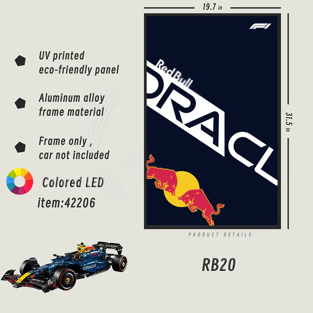 LEGO™ Frame for Oracle Red Bull Racing RB20 F1 Car(42206)