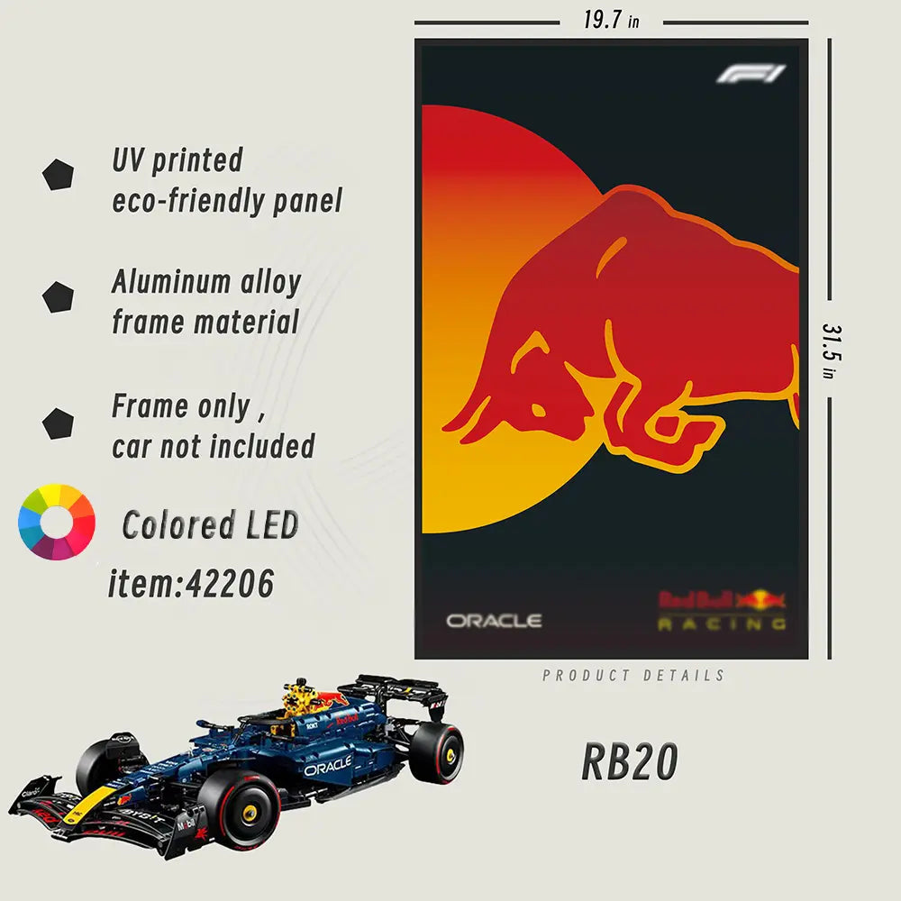 LEGO™ Frame for Oracle Red Bull Racing RB20 F1 Car(42206)