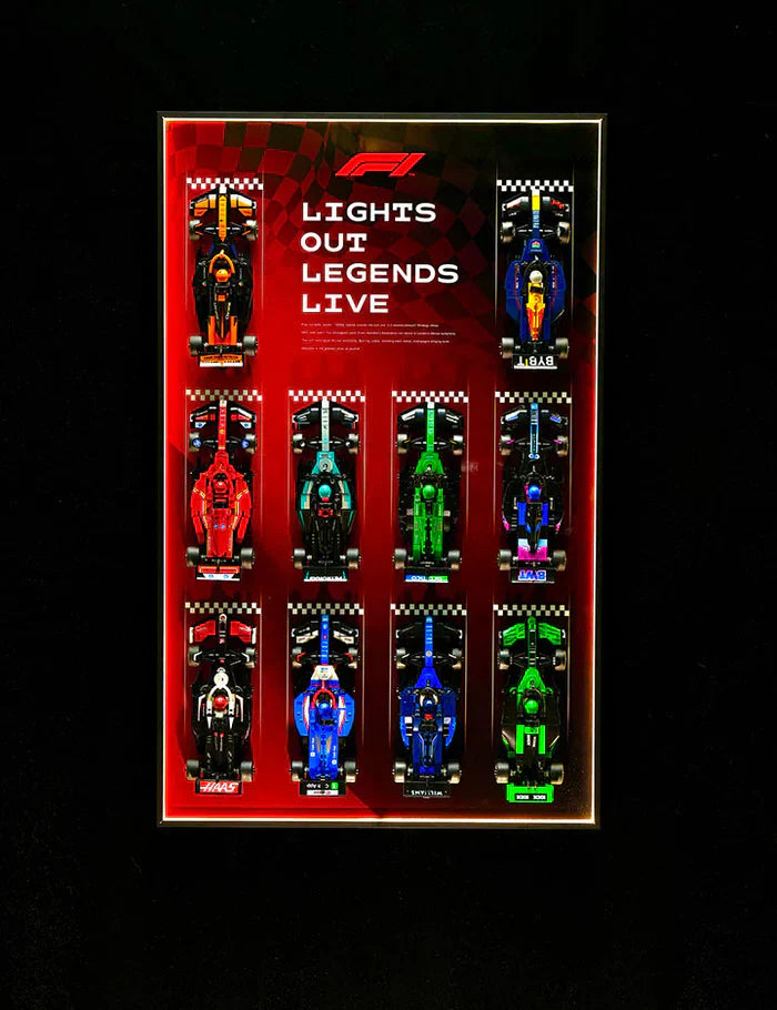 🏎️ Car Display Frame for LEGO® Speed Champions F1 Series 🖼️✨