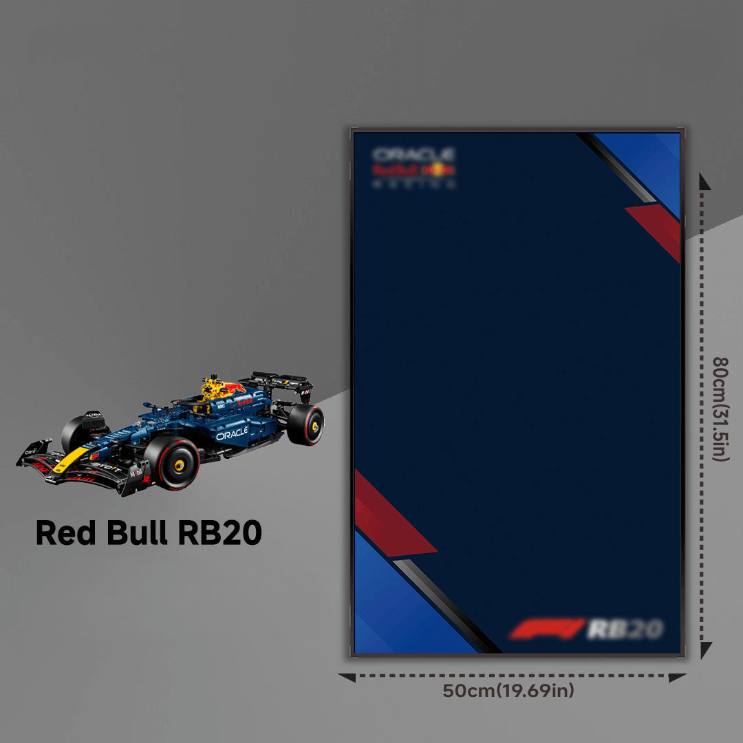 Formula 1 Racing Car Display Model with Custom Stand - Perfect for Collectors and Enthusiasts