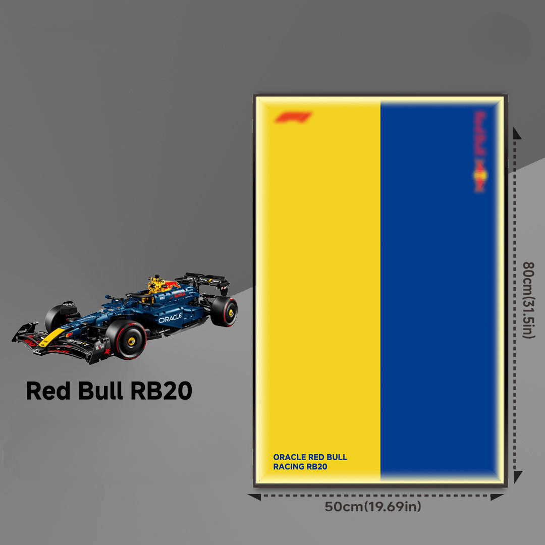 Formula 1 Racing Car Display Model with Custom Stand - Perfect for Collectors and Enthusiasts