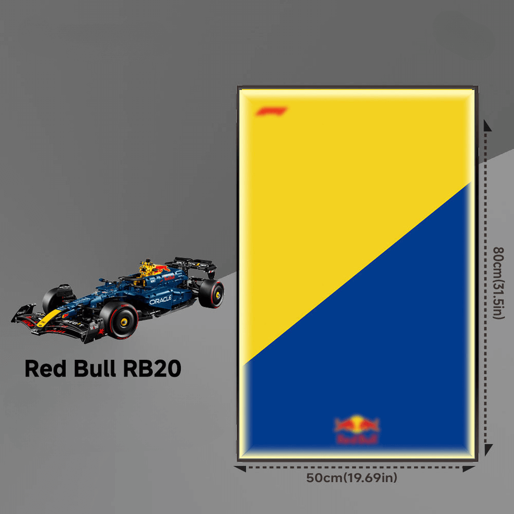 Formula 1 Racing Car Display Model with Custom Stand - Perfect for Collectors and Enthusiasts