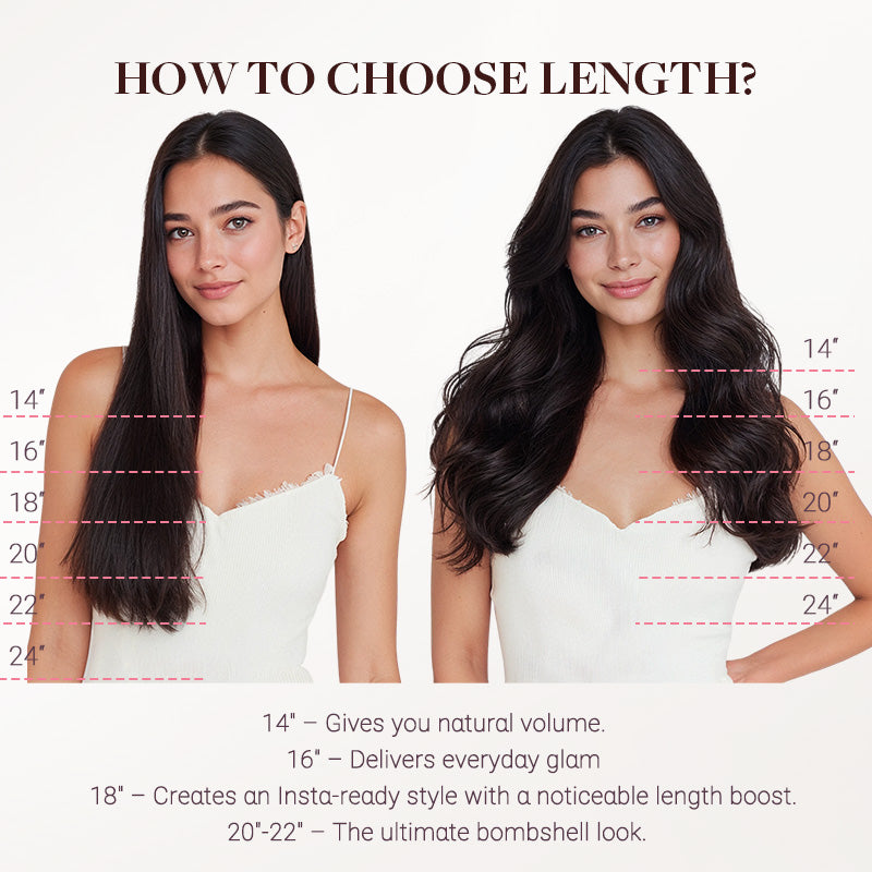 Tape-Ins Hair Extensions Balayage – 100% Remy Human Hair.